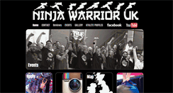 Desktop Screenshot of ninjawarrioruk.com