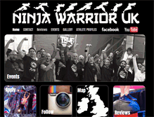 Tablet Screenshot of ninjawarrioruk.com